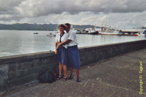 Suva, la baie