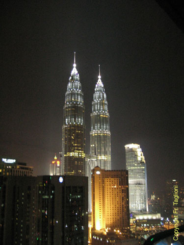 Petronas by night