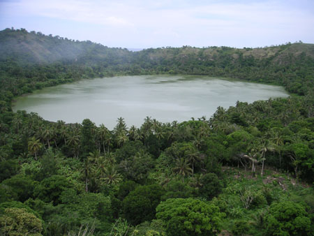 Lac Dziani, Petite-Terre