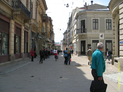 Strada Lipscani. Bucarest