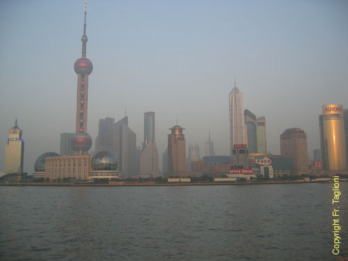 Pudong vu du Bund