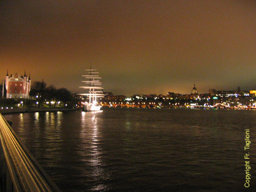 Stockholm by night